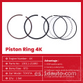 Toyota Diesel Motor Piezas 4K Rings 13011-21060